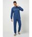 Pyjama col tunisien jersey coton bas resserrés-1