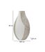 Vase Design Hochi 50cm Blanc-5