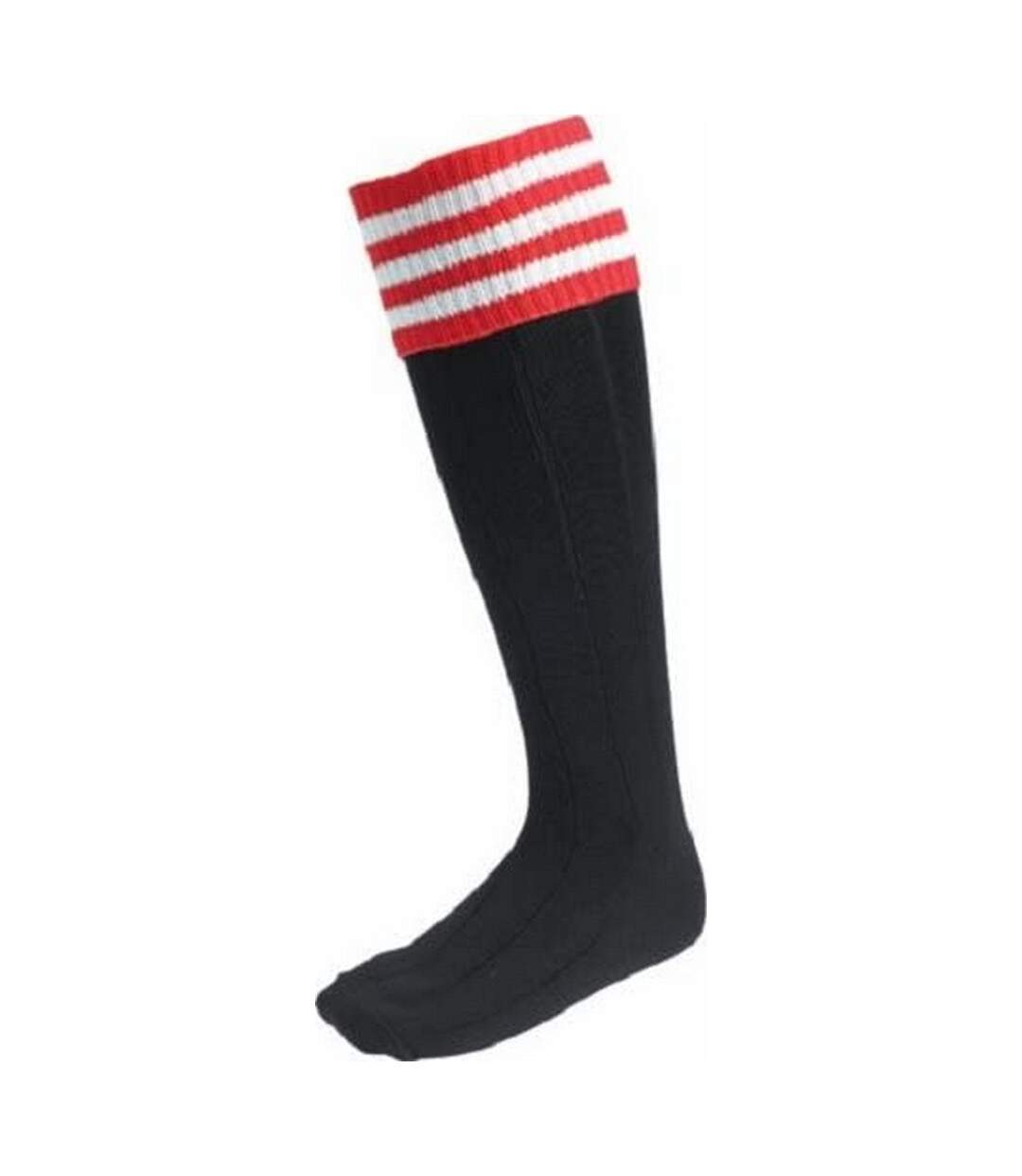 Chaussettes homme noir / rouge / blanc Euro-1