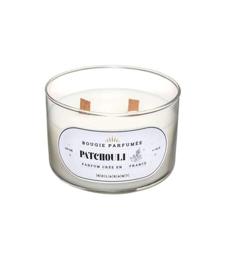 Bougie Parfumée en Verre Snow 470g Patchouli