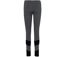 Legging de padel - Femme - PA1016 - gris foncé et noir-3