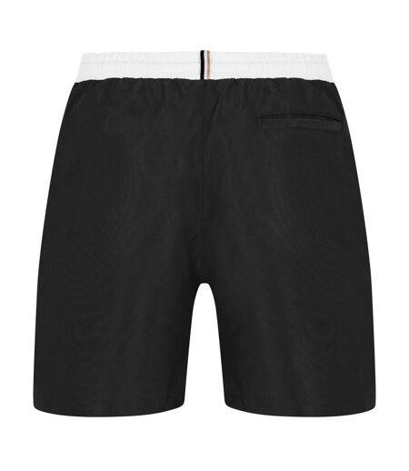 Short De Bain Starfish Homme Noir Blanc Boss