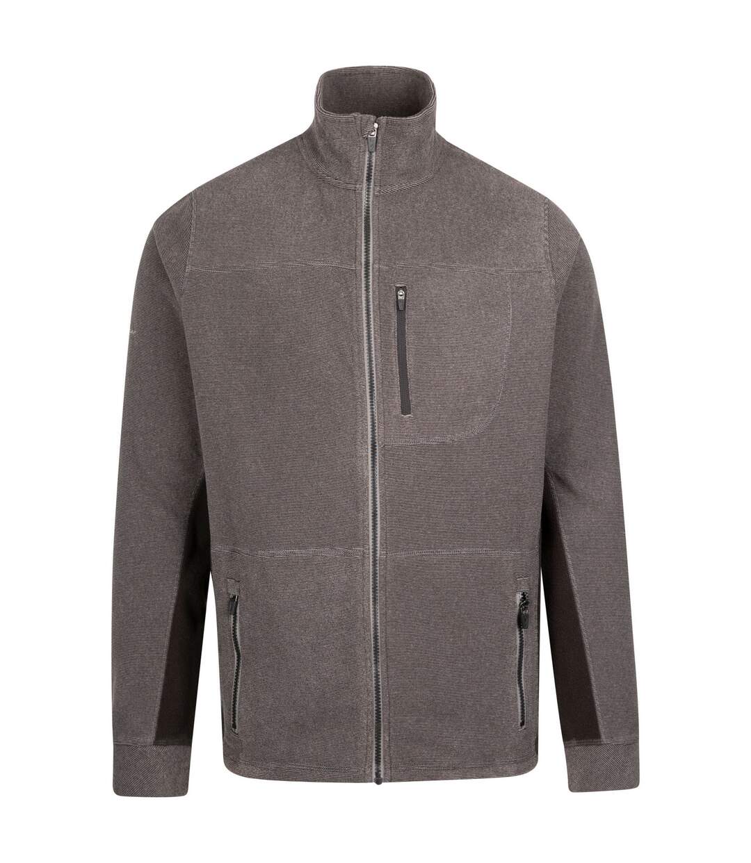 Mens Rampton Fleece Jacket Black Trespass-1