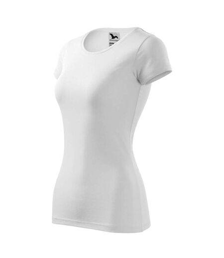 T-shirt Glance Femme Blanc Malfini