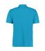 Polo À Manches Courtes Homme Turquoise Kustom Kit-2