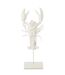 Statue Homard en Résine Amos 57cm Blanc-2