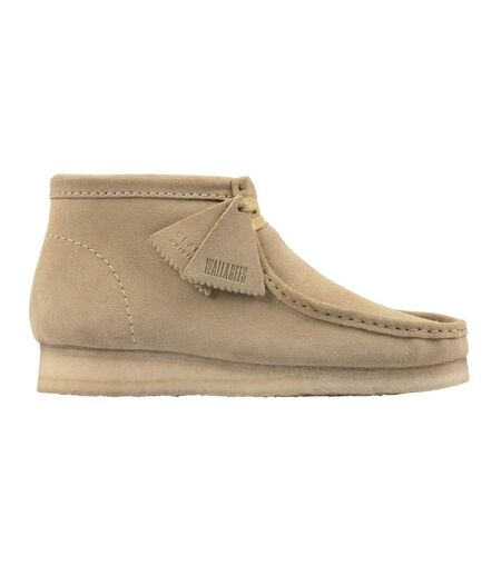 Mens Wallabee Suede Ankle Boots Maple Sugar Clarks Originals