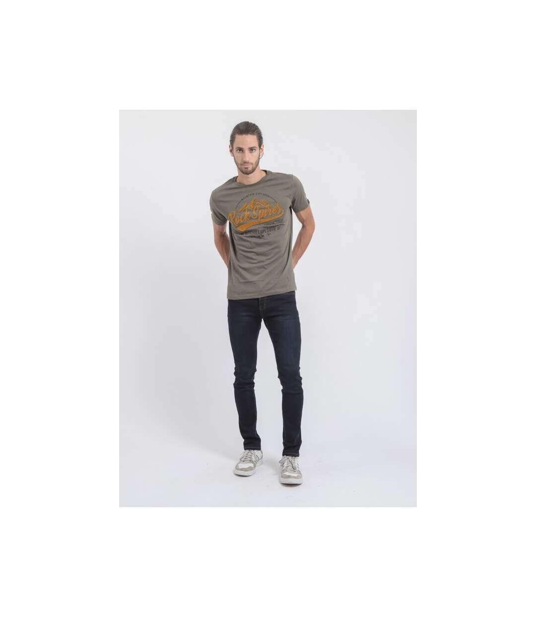 T-shirt col rond pur coton JUPITOLI-4