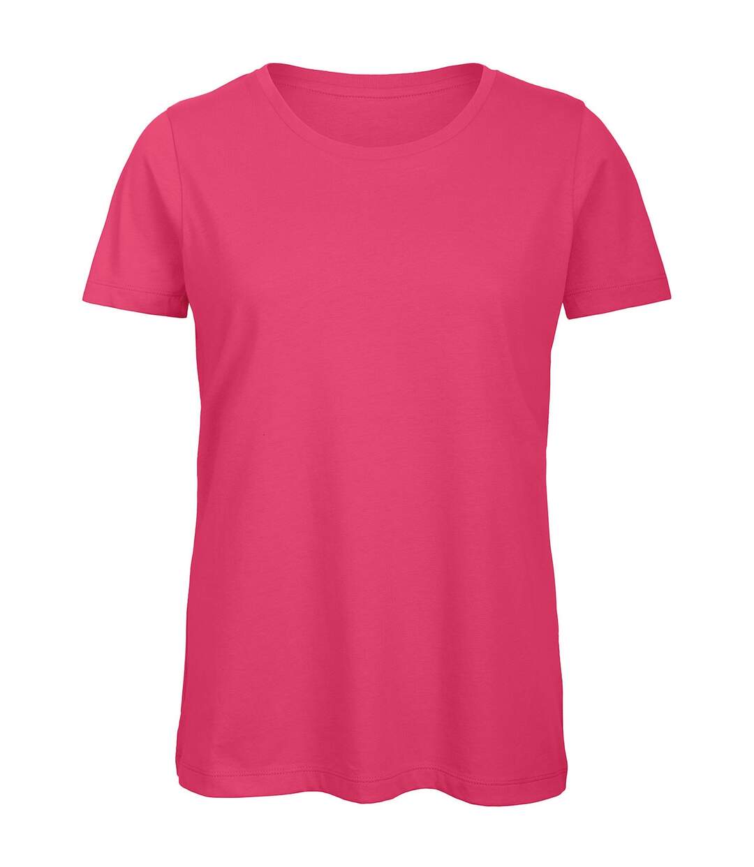 T-shirt Inspire Femme Fuchsia B&C-1