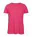 T-shirt Inspire Femme Fuchsia B&C-1