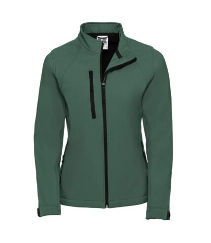 Russell Womens/Ladies Soft Shell Jacket (Bottle Green)