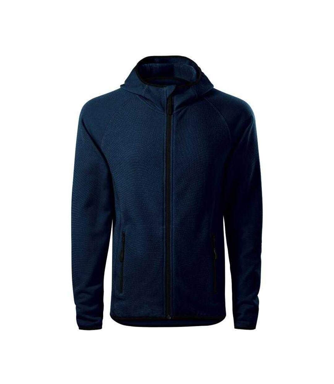 Mens Direct Full Zip Hoodie Navy Blue Malfini-1