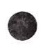 Tapis Rond Design Natta 200cm Gris Foncé-3