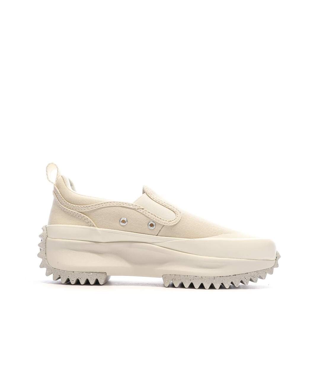 Baskets beige femme converse run star hike slip-2