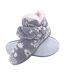 Pantoufles Botte Femme Tricot Épais Doublé Polaire-1
