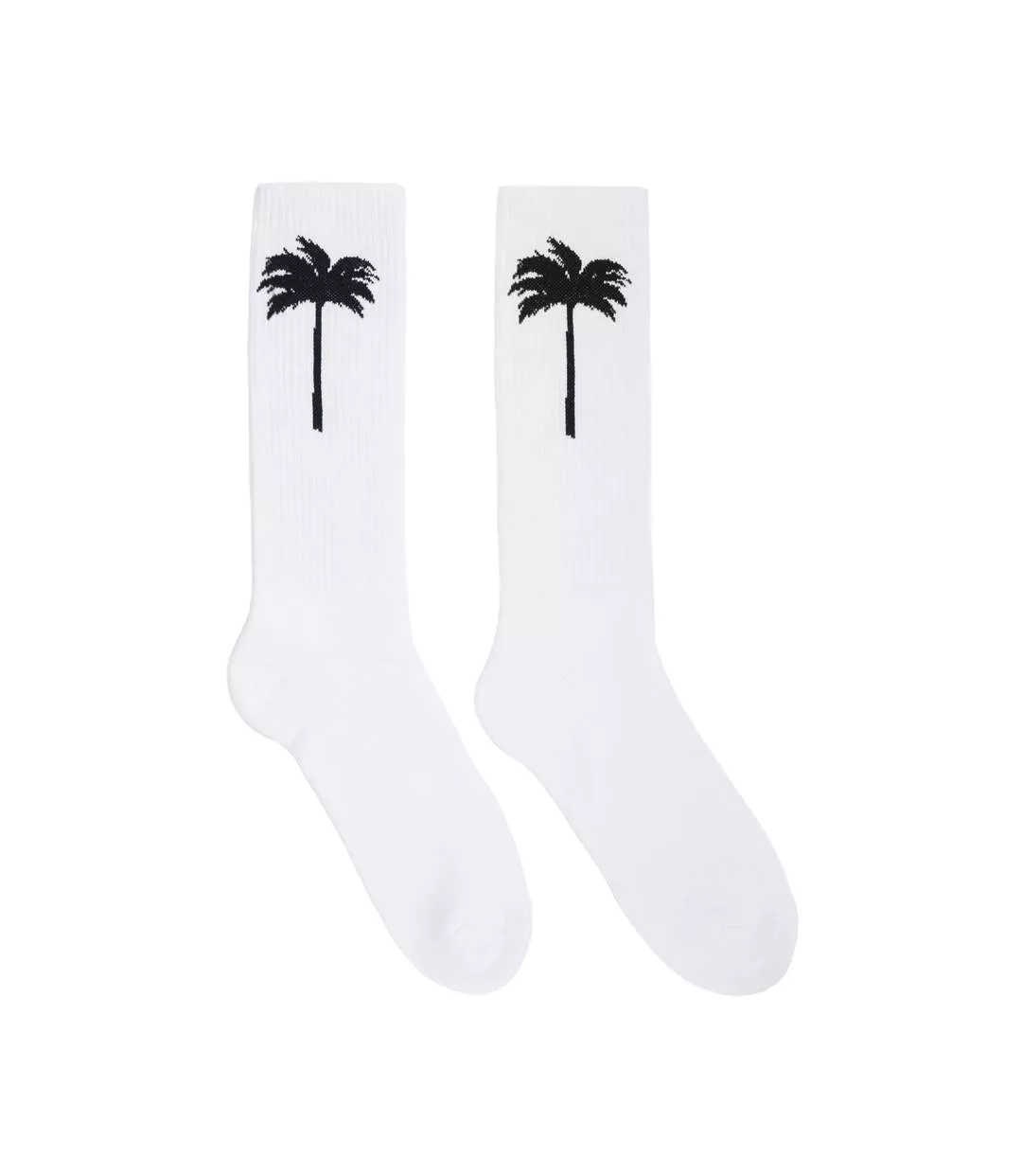 Pack Of 3  Unisex Adult Socks  Black White Grey Palm Angels-4