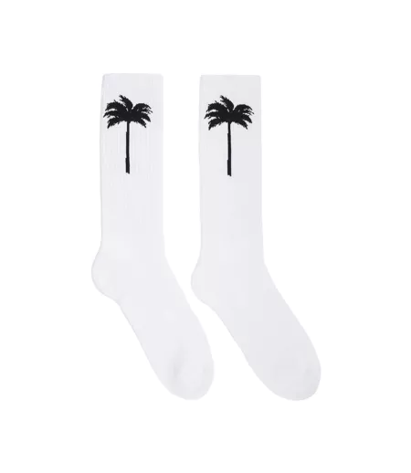 Pack Of 3  Unisex Adult Socks  Black White Grey Palm Angels