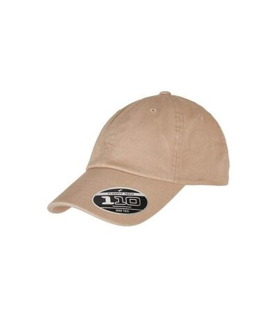 Yupoong Unisex Adult Flexfit Alpha Eco Washing Baseball Cap (Khaki)