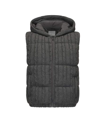 Veste Sans Manches Homme Gris Foncé SoulCal