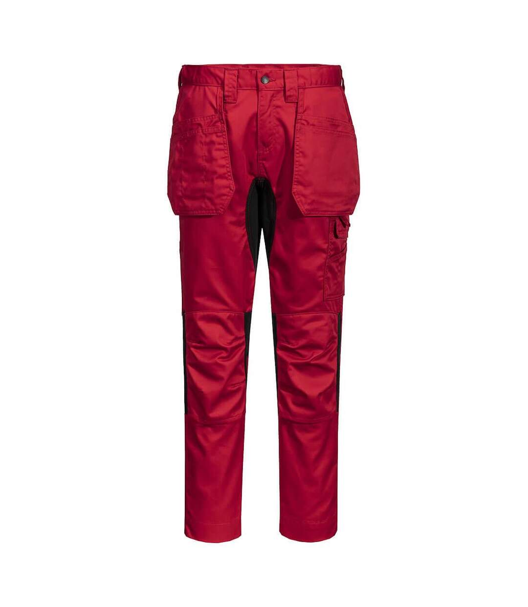 Pantalon wx2 homme rouge foncé Portwest-1