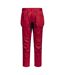 Pantalon wx2 homme rouge foncé Portwest-1