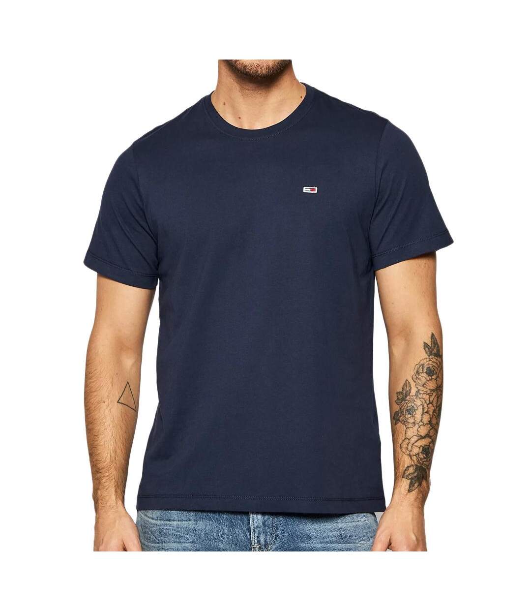 T-shirt Marine Homme Tommy Jeans Classic - XS-1