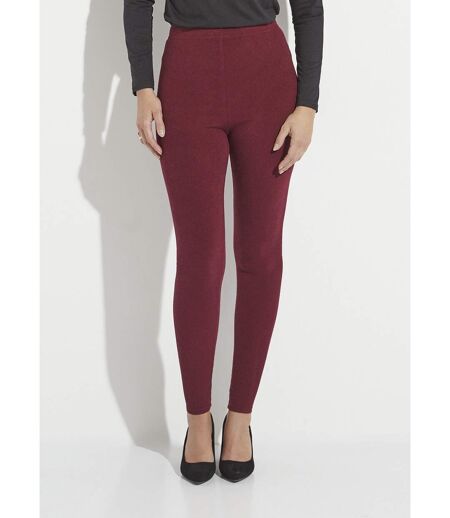 Legging long ceinture élastiqué maille chaude