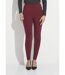 Legging long ceinture élastiqué maille chaude-1