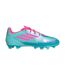 Chaussures De Foot Pour Terrain Ferme Style Lionel Messi F50 Club Homme Bleu Rose Adidas-1