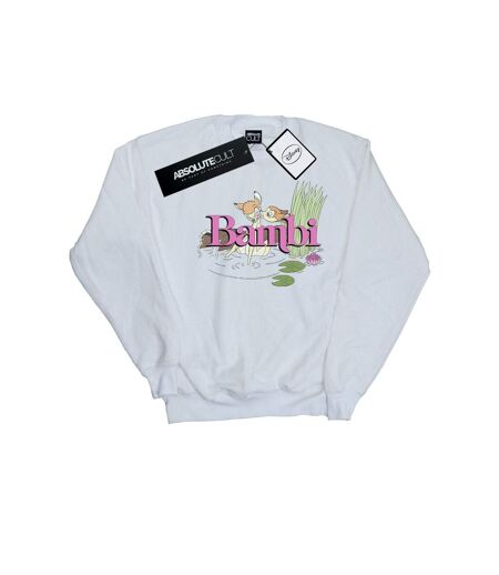 Disney - Sweat BAMBI KISS - Femme (Blanc) - UTBI13389