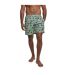 Mens Calavera Swim Shorts Green Multicoloured Urban Classics-1