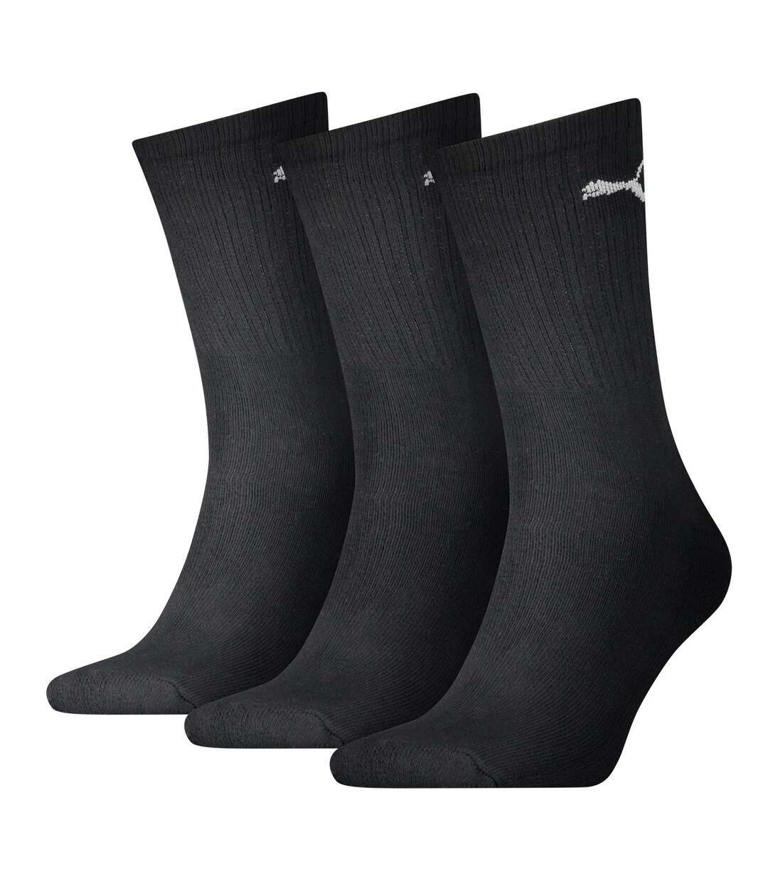 Chaussettes Sport PUMA Tennis CREW Pack de 6 Paires Noir 200 TENNIS CREW