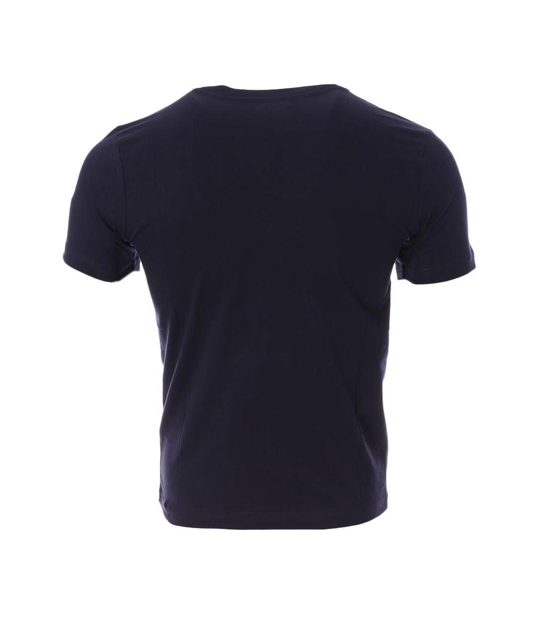 T-shirt marine homme kappa cafers-2
