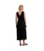 Robe Mi-longue Manches Style Caraco Motif/style 2-en-1 Larnahh Femme Noir Ted Baker-3