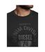 T-shirt Motif/style Logo Property Of Denim Division Adulte Noir Diesel-4
