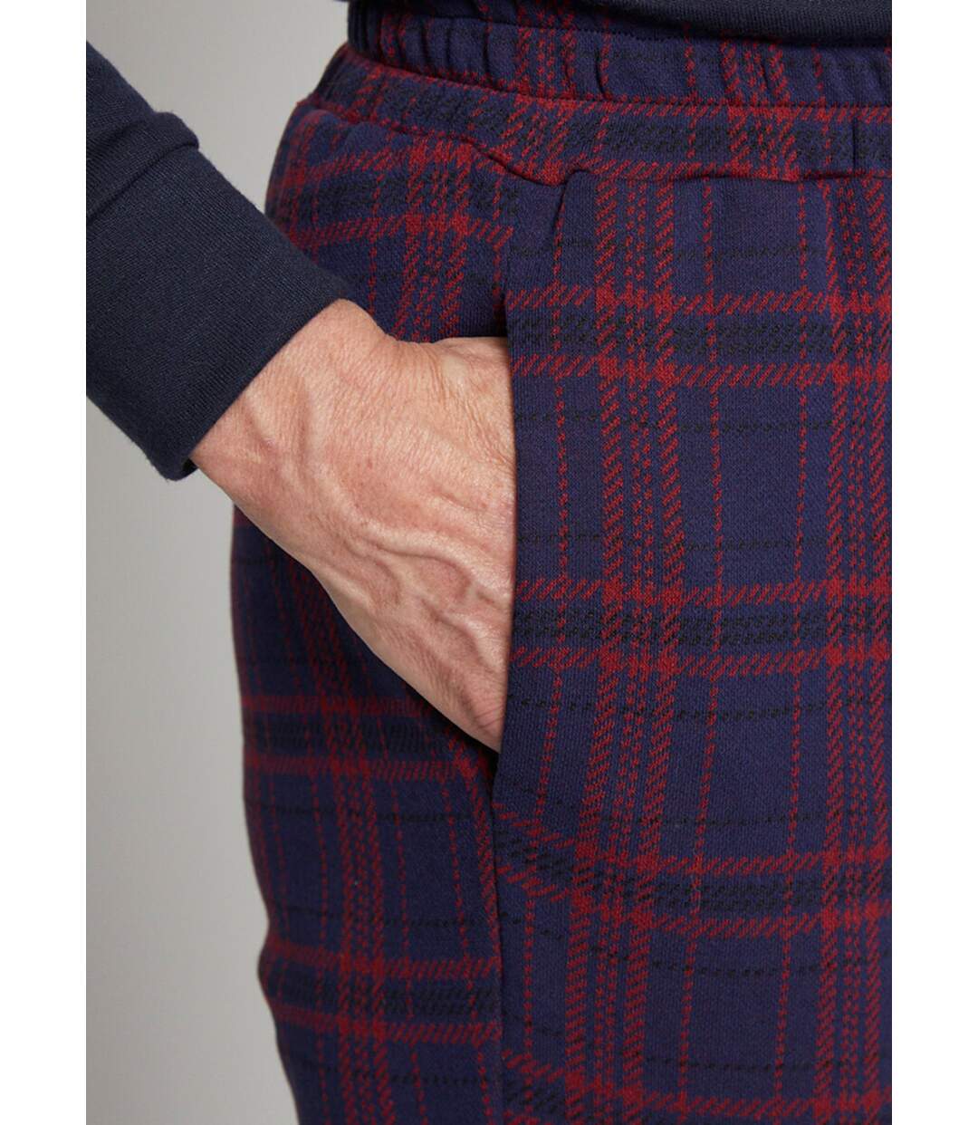 Pantalon droit maille unie ou jacquard-4