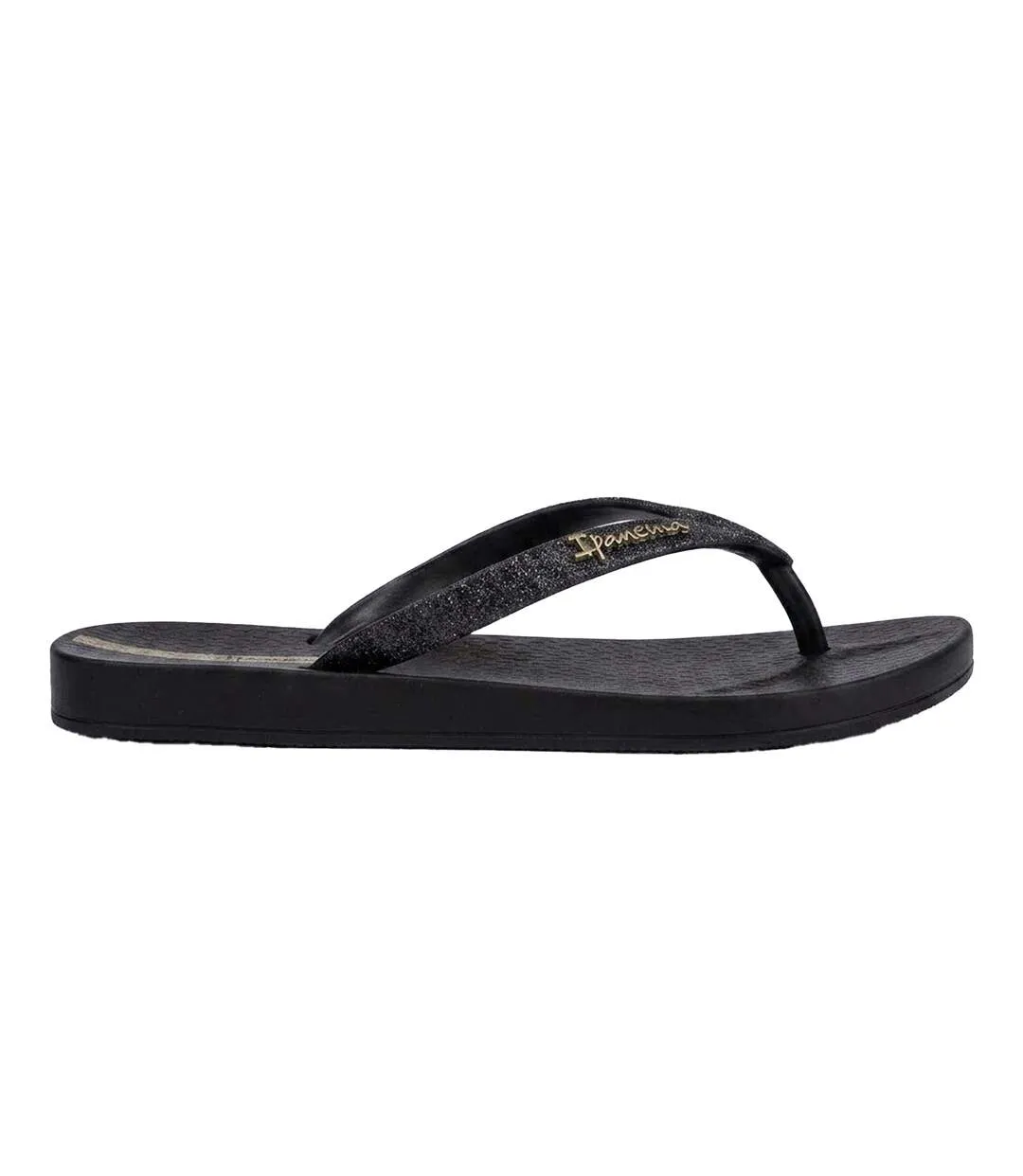 Womens/ladies Anat Lolita Flip Flops Black Ipanema-1