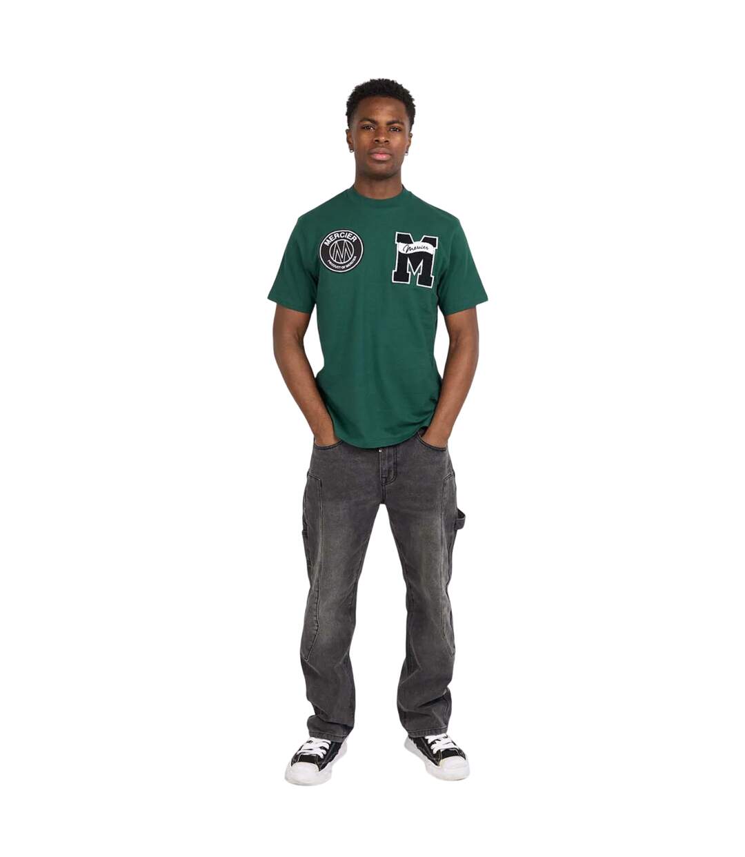 T-shirt Homme Vert Mercier-1