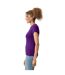 Gildan Womens/Ladies Softstyle Plain Ringspun Cotton Fitted T-Shirt (Purple) - UTPC5864