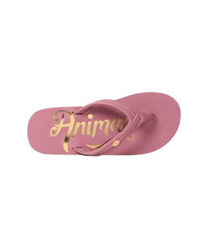 Tongs swish femme raisin Animal