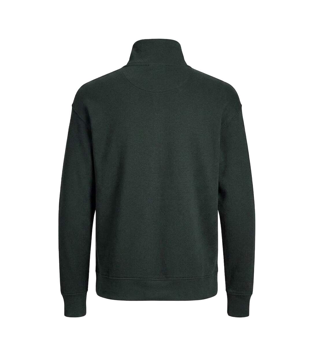 Mens Quarter Zip Regular Sweatshirt Forest Jack And Jones-2