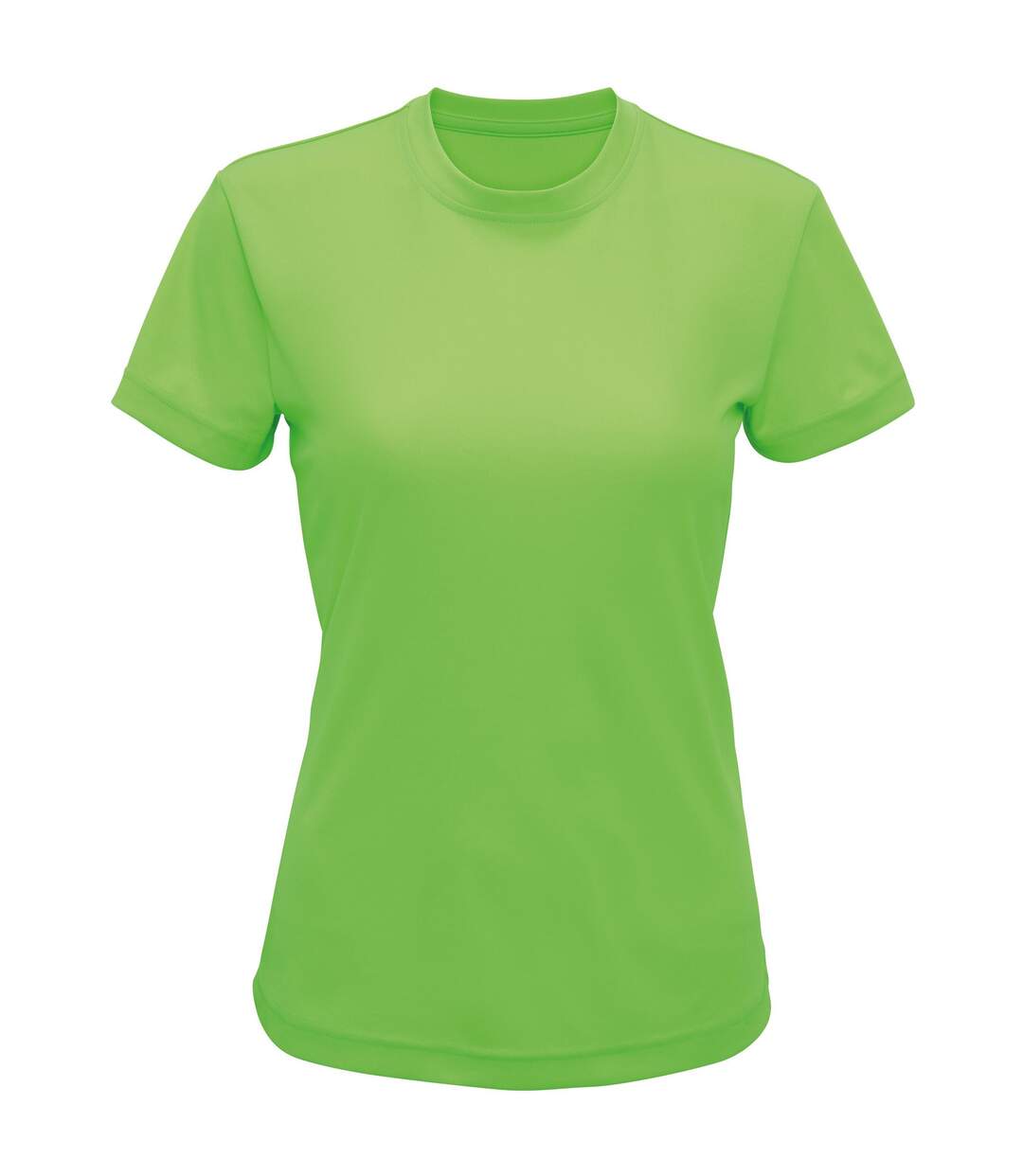 Womens/ladies recycled active t-shirt light green TriDri