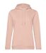 Sweat À Capuche Inspire Femme Rose B&C-1