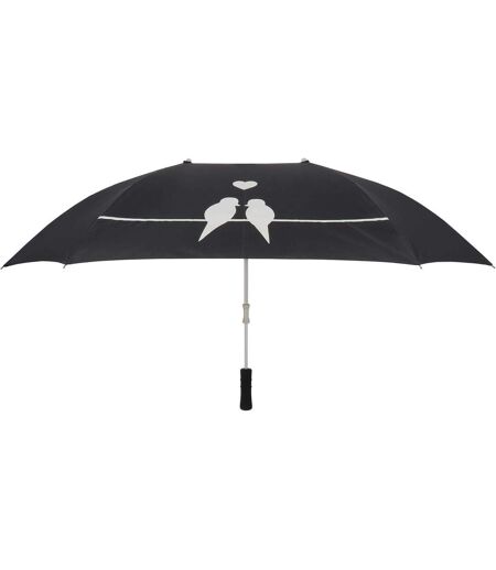 Parapluie double pour les amoureux