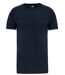 T-shirt professionnel DayToDay pour homme - WK3020 - bleu marine et et gris silver