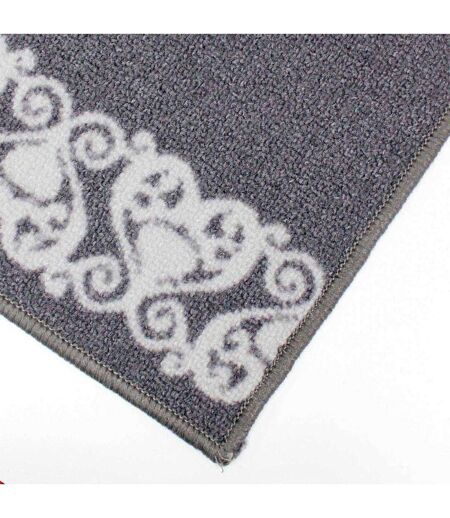 Tapis Déco Multi-Usage Mathilda 50x120cm Gris