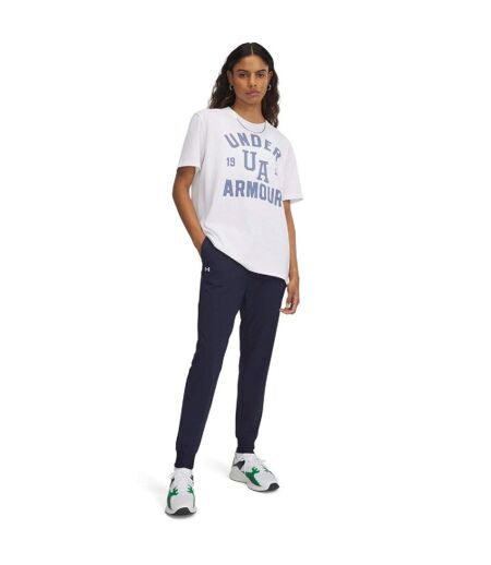 Womens/ladies Oversized T-shirt White Under Armour