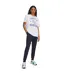 Womens/ladies Oversized T-shirt White Under Armour-3