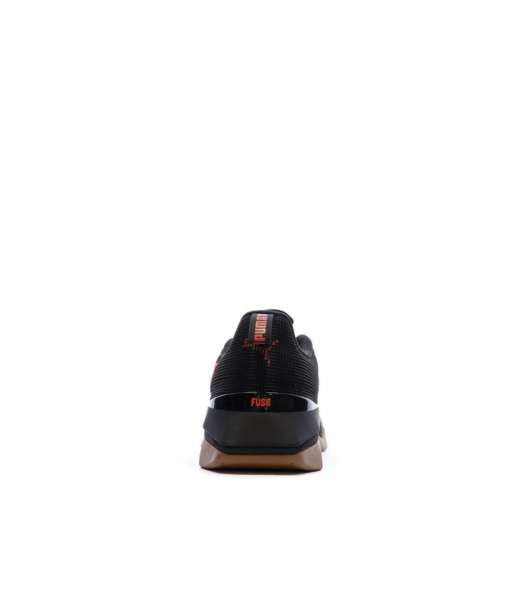 Baskets noir/rouge homme puma fuse 3.0-3