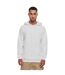 Mens Ultra Heavy Regular Hoodie Blanc Build Your Brand-2